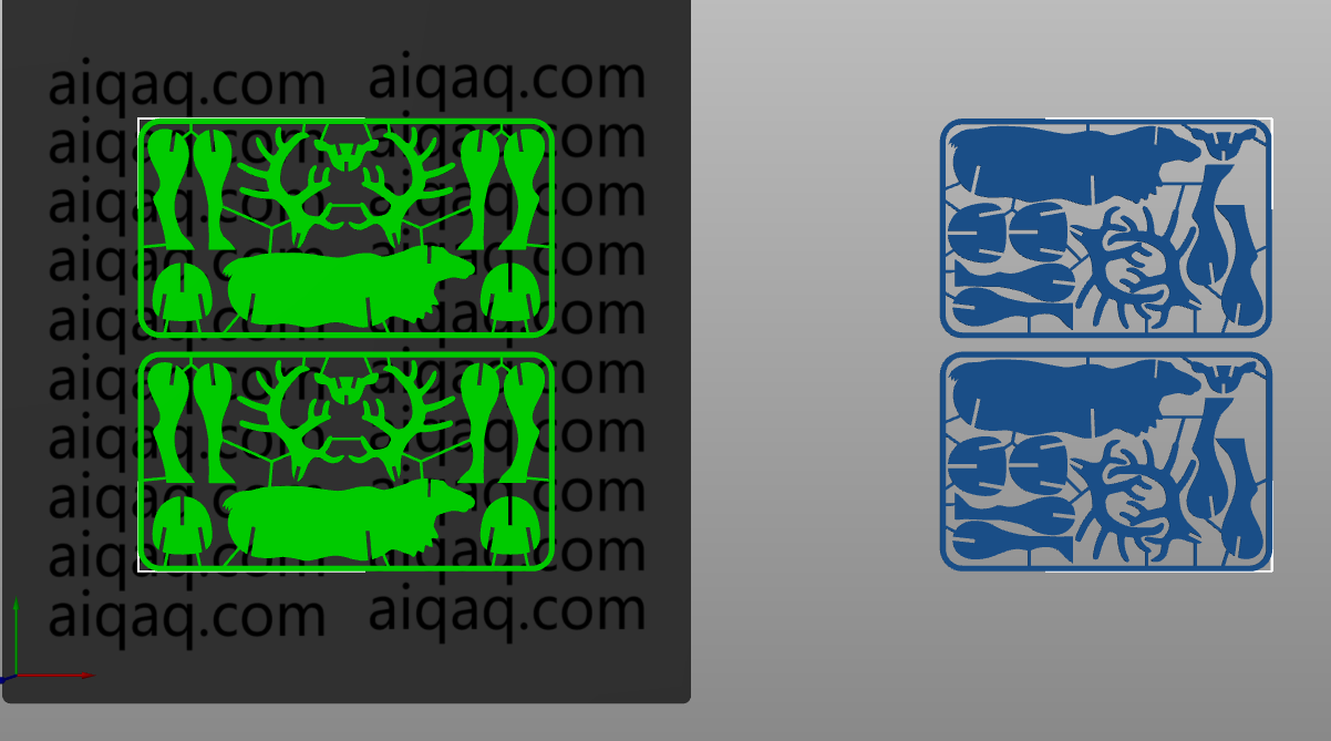 积木拼图-拼装圣诞鹿-STL下载网_3D打印模型网_3D模型库_3D打印模型素材