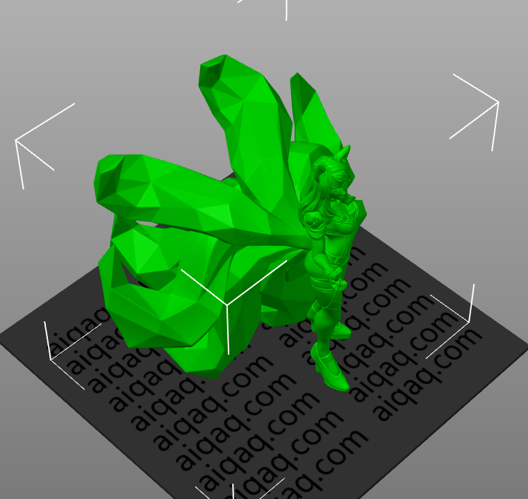 kda 阿狸-STL下载网_3D打印模型网_3D模型库_3D打印模型素材