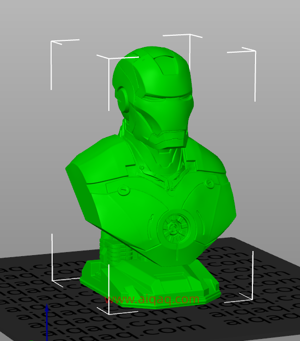 钢铁侠胸像-STL下载网_3D打印模型网_3D模型库_3D打印模型素材