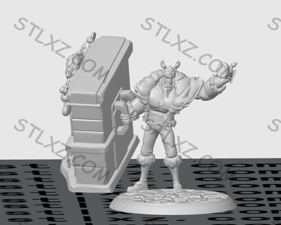 弗雷尔卓德之心 布隆  英雄联盟-STL下载网_3D打印模型网_3D模型库_3D打印模型素材