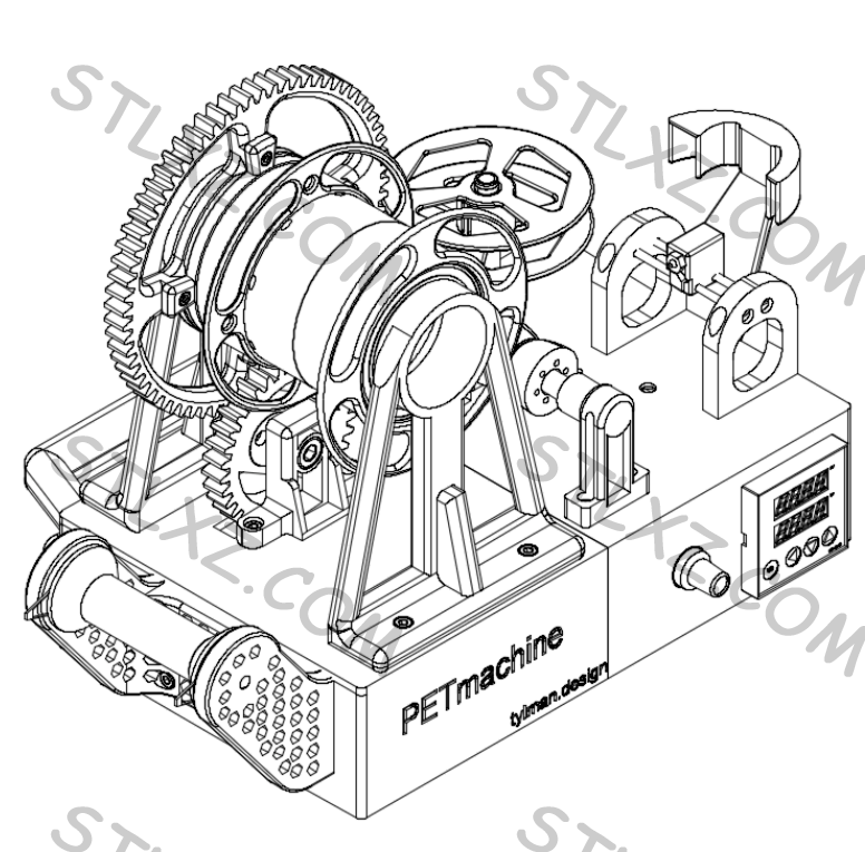 PET 熔丝机器-STL下载网_3D打印模型网_3D模型库_3D打印模型素材