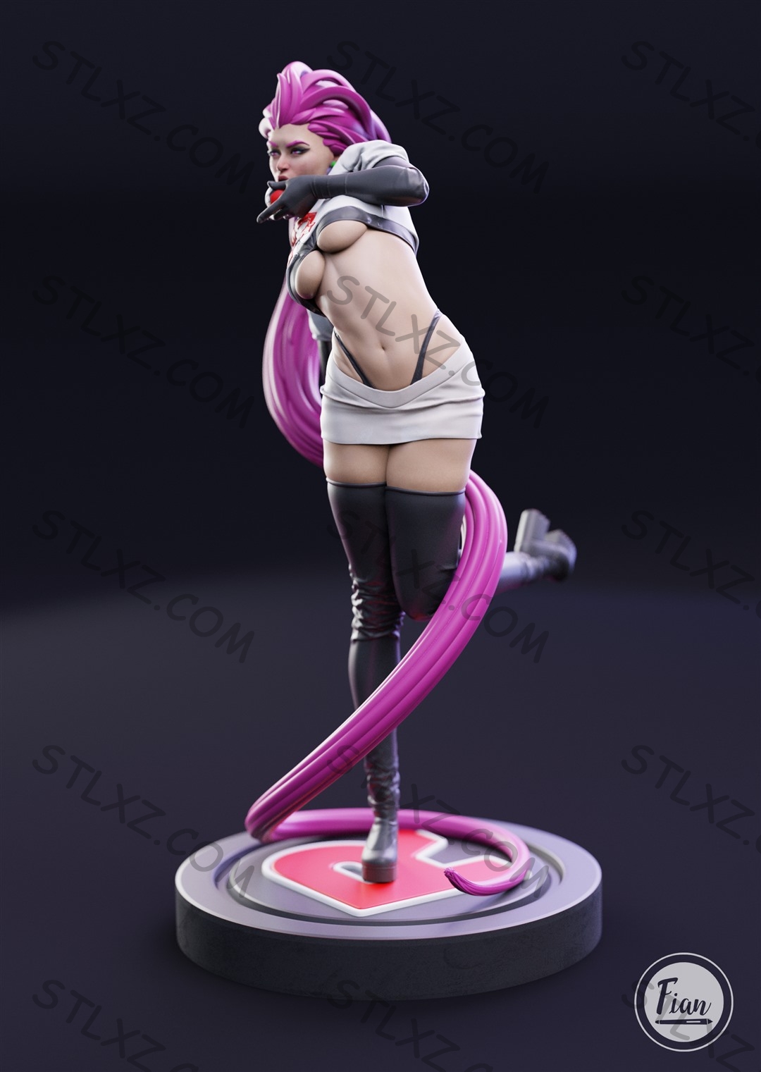 武藏 神奇宝贝-STL下载网_3D打印模型网_3D模型库_3D打印模型素材_3D打印机