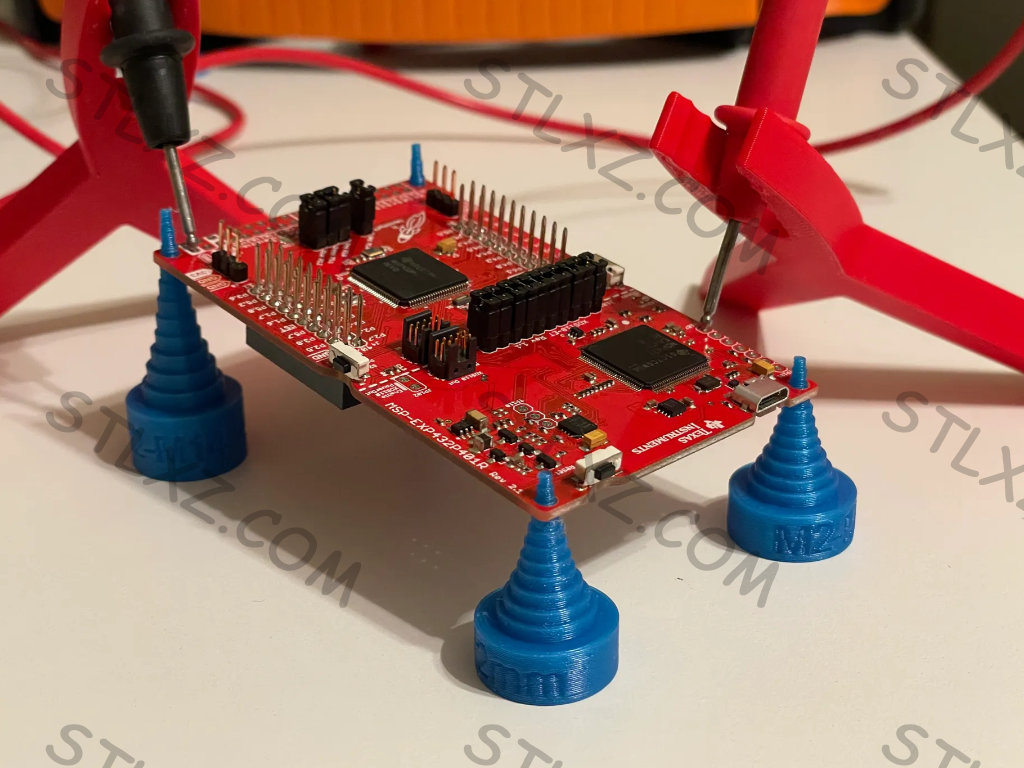 可堆叠的 PCB 支架-STL下载网_3D打印模型网_3D模型库_3D打印模型素材