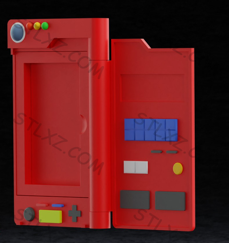 任天堂 Pokedex-STL下载网_3D打印模型网_3D模型库_3D打印模型素材