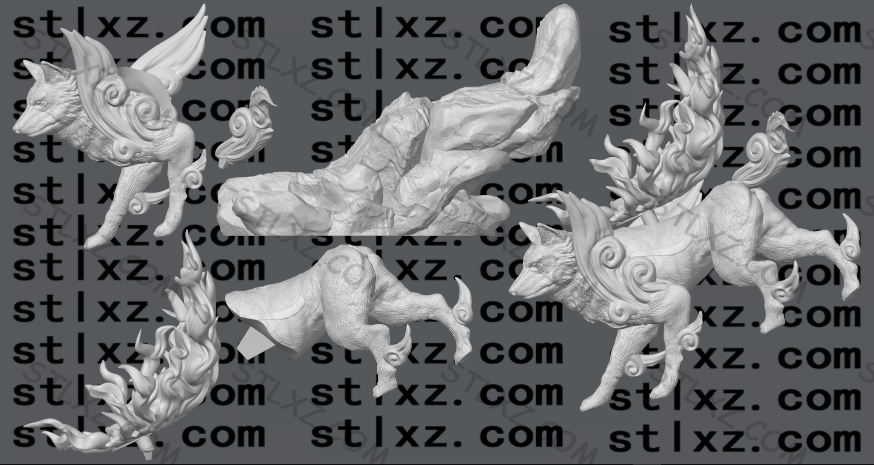 大神-STL下载网_3D打印模型网_3D模型库_3D打印模型素材