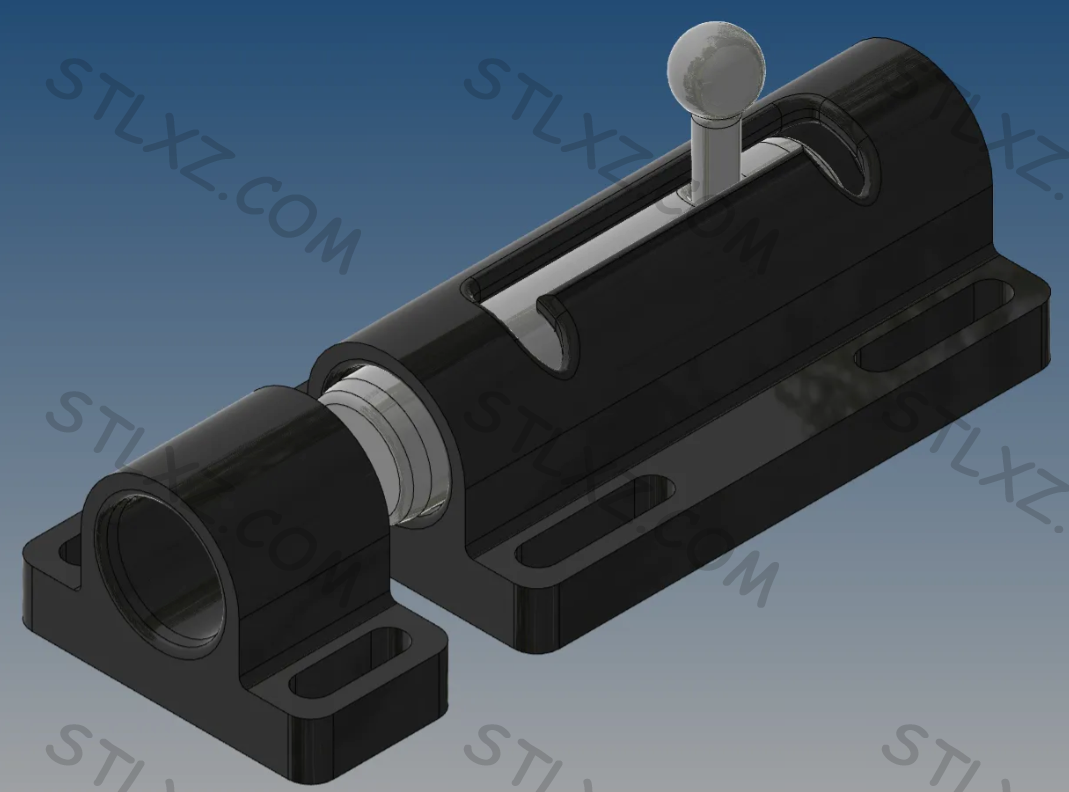 门锁-STL下载网_3D打印模型网_3D模型库_3D打印模型素材