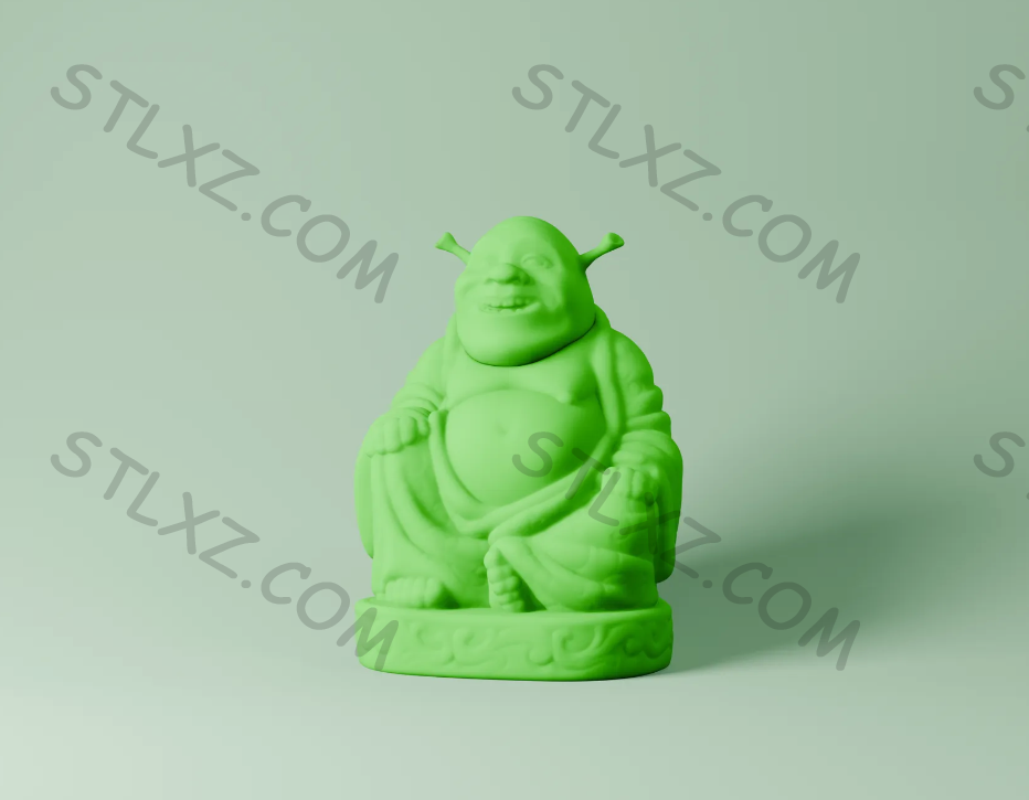 史莱克佛《怪物史瑞克》-STL下载网_3D打印模型网_3D模型库_3D打印模型素材