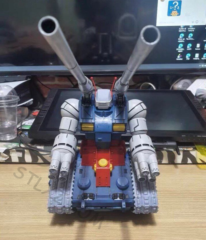 RX-75-4 钢坦克 高达-STL下载网_3D打印模型网_3D模型库_3D打印模型素材