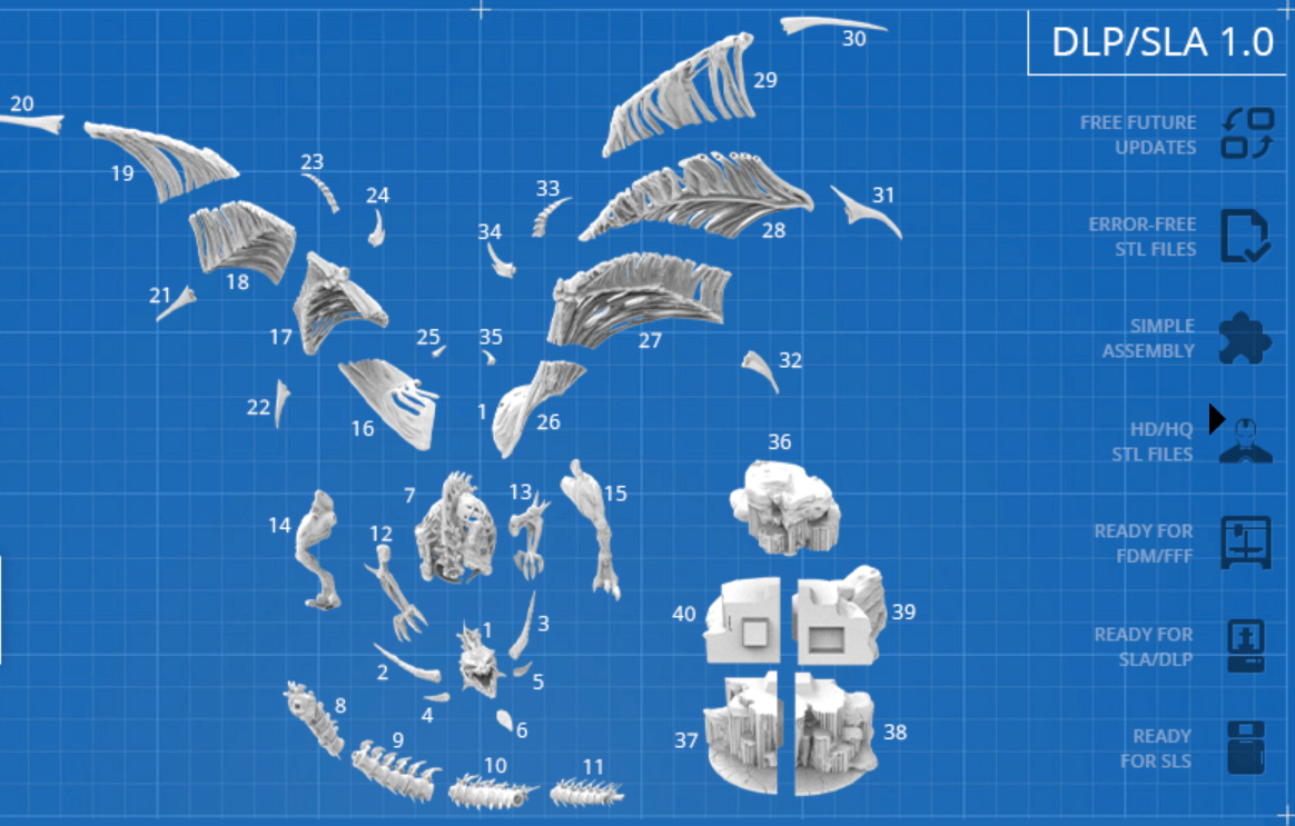 图片[5]-冰霜巨龙《魔兽争霸》-STL下载网_3D打印模型网_3D模型库_3D打印模型素材