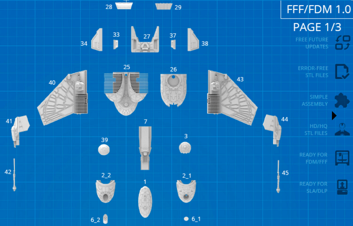 图片[3]-克林贡猛禽-STL下载网_3D打印模型网_3D模型库_3D打印模型素材