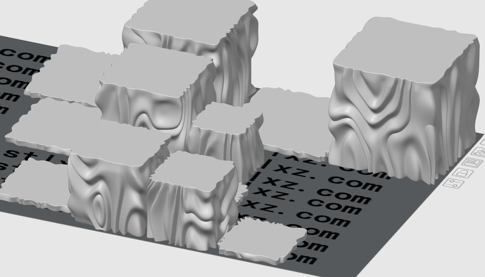 图片[2]-花瓶模式打印  布艺盒子-STL下载网_3D打印模型网_3D模型库_3D打印模型素材