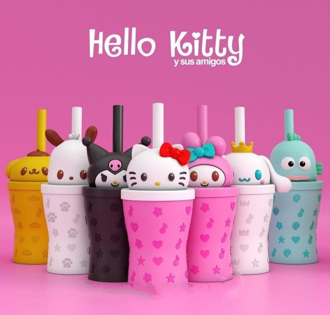 Hello Kitty凯蒂猫 风格杯套-STL下载网_3D打印模型网_3D模型库_3D打印模型素材