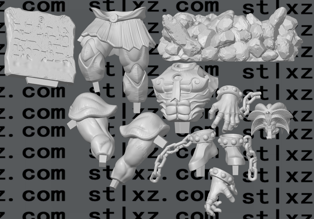 图片[4]-游戏王 – 黑暗大法师-STL下载网_3D打印模型网_3D模型库_3D打印模型素材