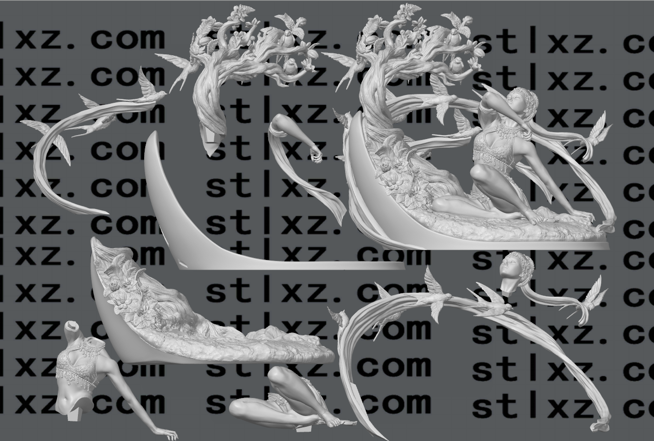 图片[2]-四季春-STL下载网_3D打印模型网_3D模型库_3D打印模型素材