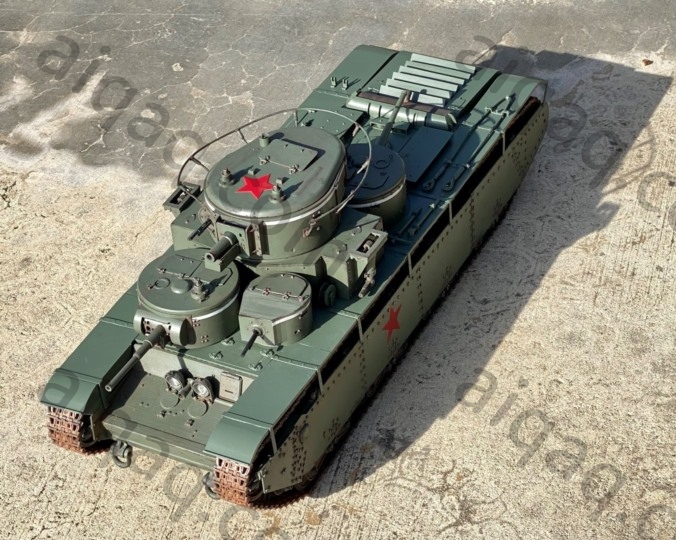 1/16 T35A 可改遥控 坦克-STL下载网_3D打印模型网_3D模型库_3D打印模型素材