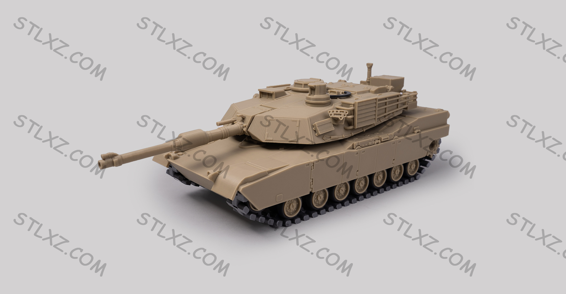 M1A2 Abrams 美国陆军装备的主战坦克 FAB365-STL下载网_3D打印模型网_3D模型库_3D打印模型素材