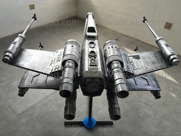 X翼星际战斗机 X-wing-STL下载网_3D打印模型网_3D模型库_3D打印模型素材