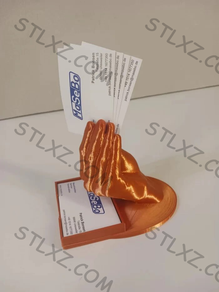 带底座的手持名片架-STL下载网_3D打印模型网_3D模型库_3D打印模型素材