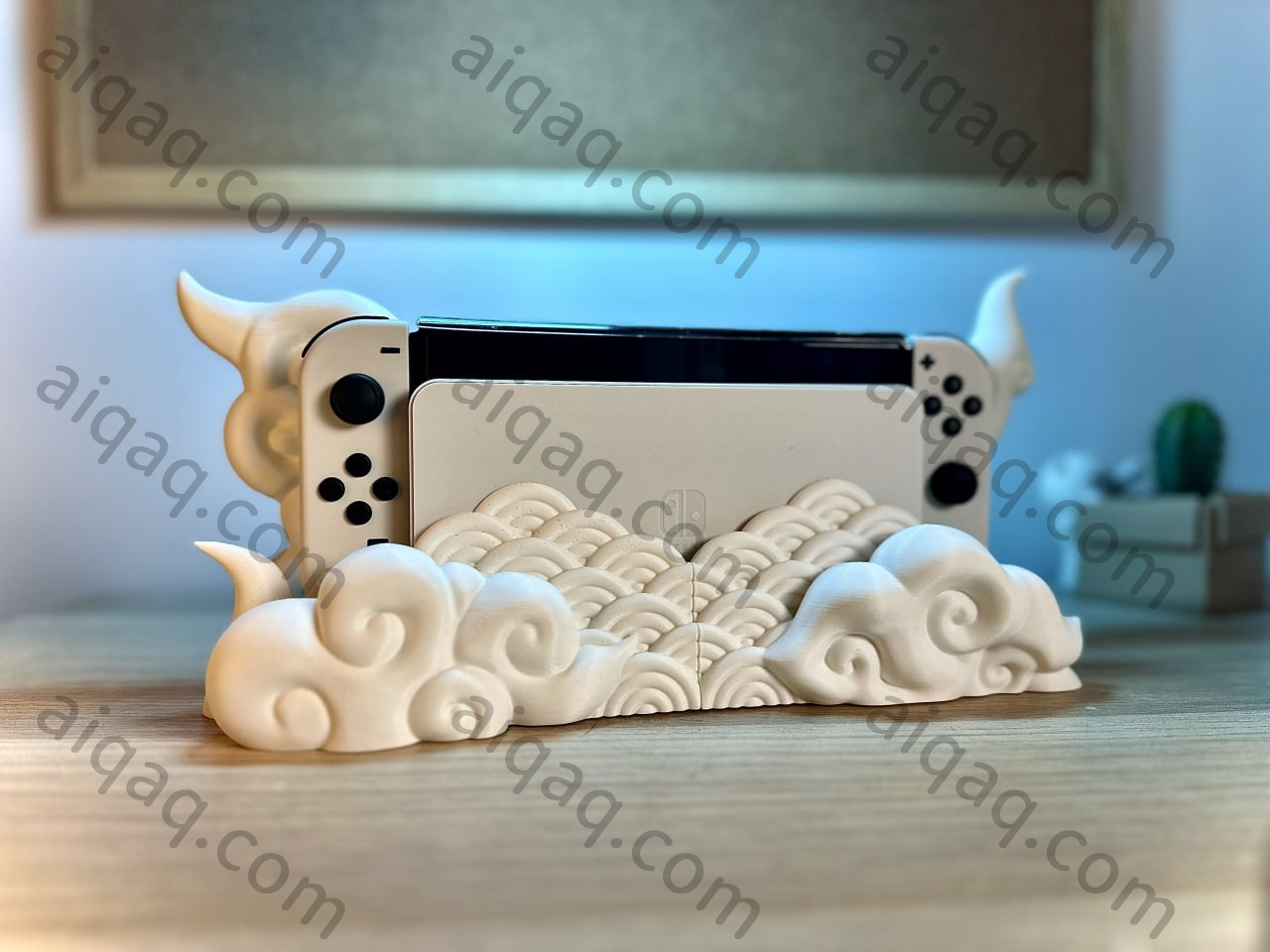 Switch 祥云底座-STL下载网_3D打印模型网_3D模型库_3D打印模型素材