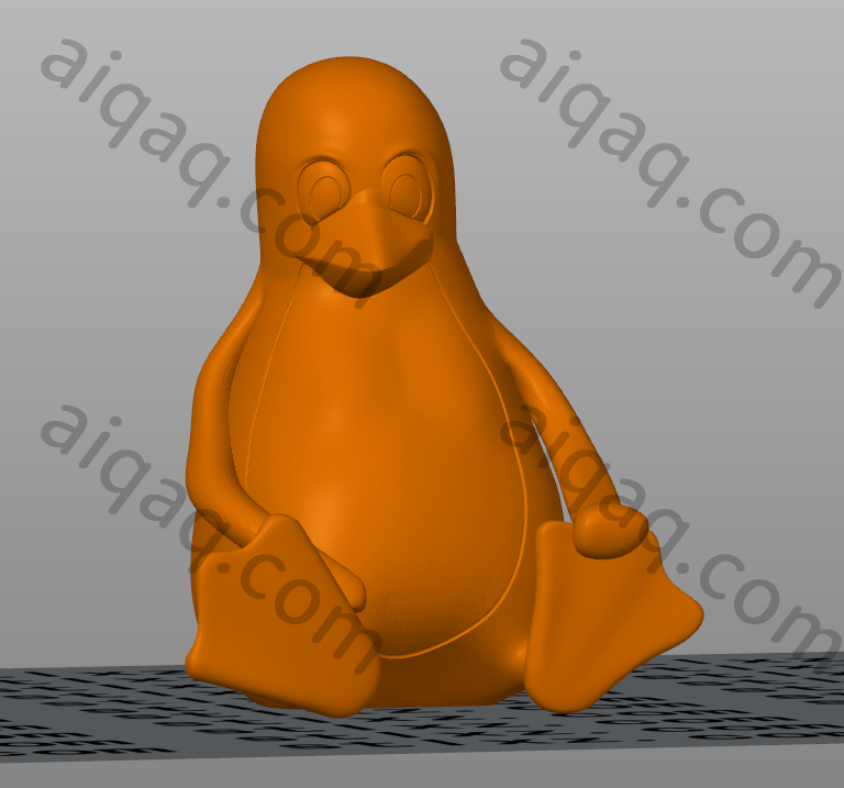 Linux 企鹅-STL下载网_3D打印模型网_3D模型库_3D打印模型素材